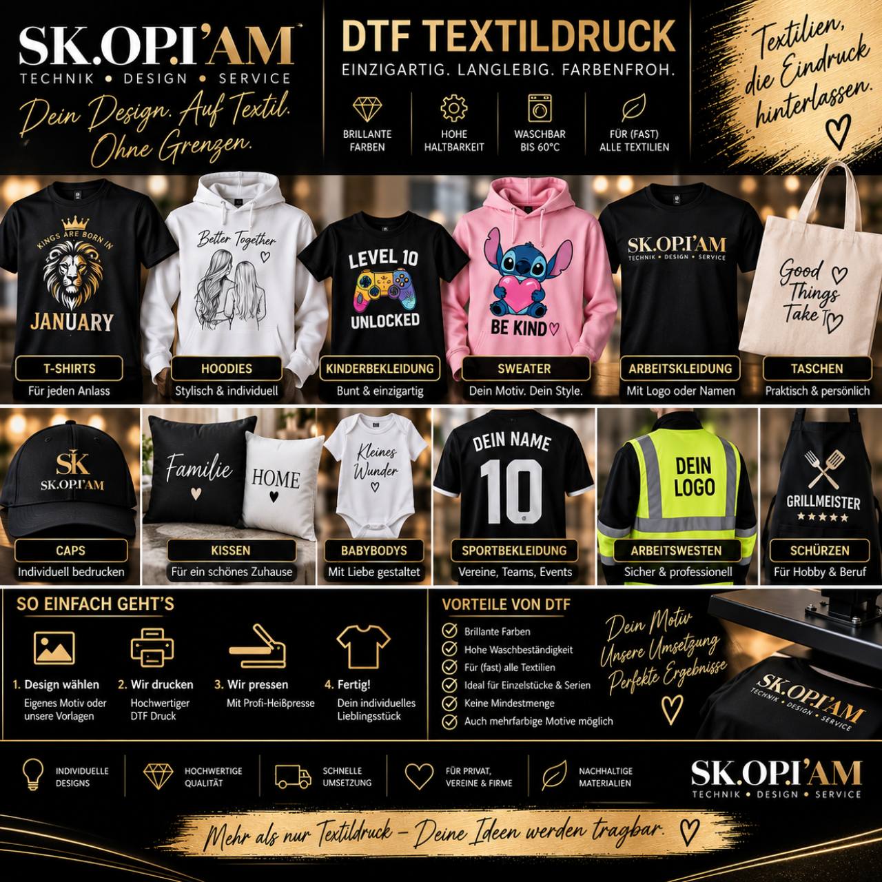 DTF Textildruck