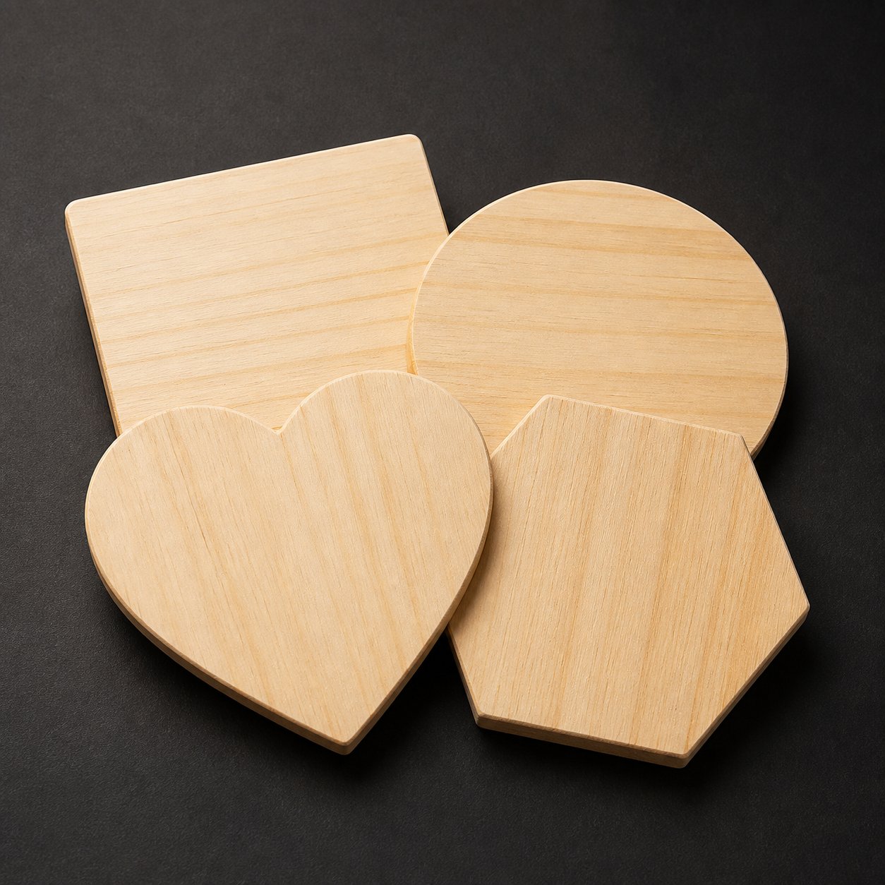 Holz-Untersetzer